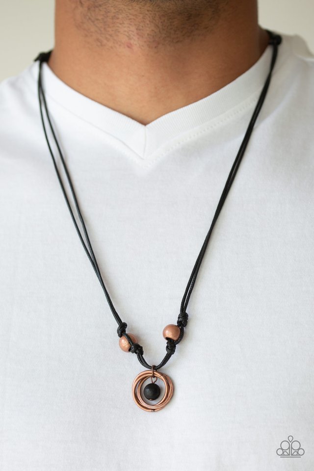 Rural Ringleader - Copper - Paparazzi Necklace Image