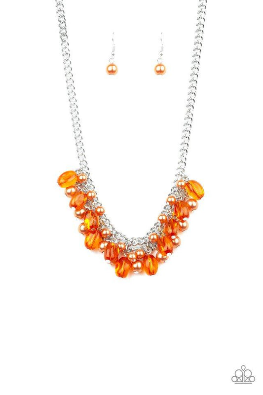 Paparazzi Necklace ~ 5th Avenue Flirtation - Orange