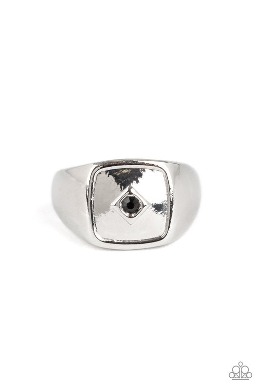 Immortal - Black - Paparazzi Ring Image