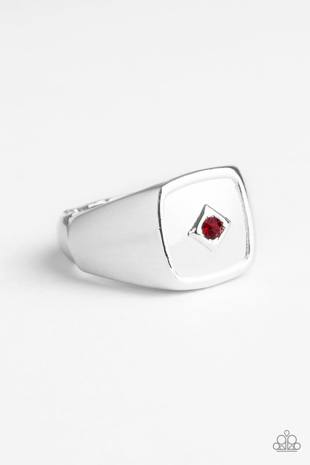 Immortal - Red - Paparazzi Ring Image