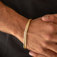 One-Two Knockout - Gold - Paparazzi Bracelet Image