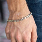 Roll Call - Silver - Paparazzi Bracelet Image