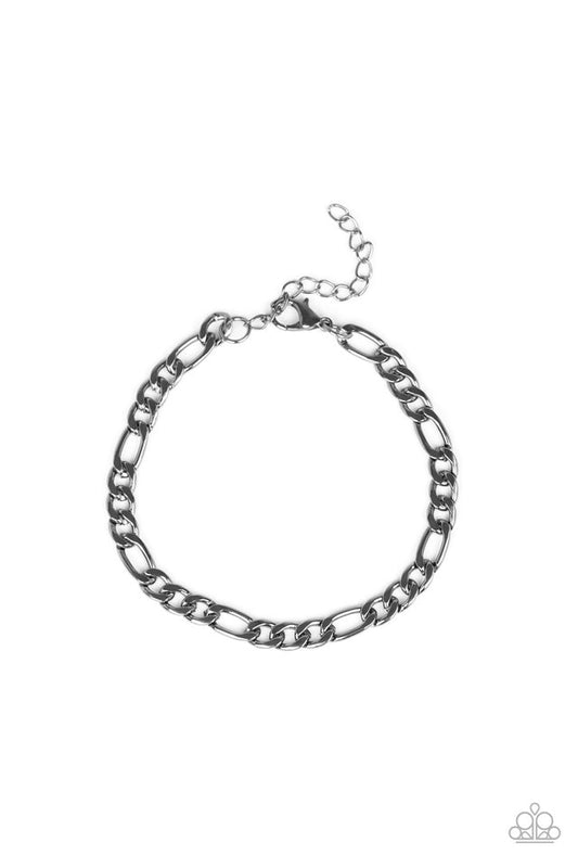 Roll Call - Black - Paparazzi Bracelet Image