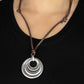 Desert Spiral - Silver - Paparazzi Necklace Image