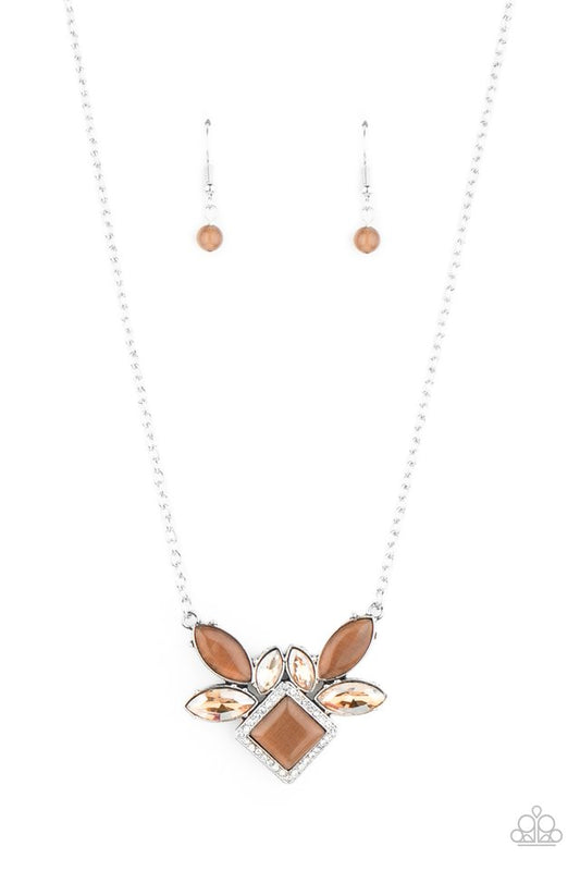 Amulet Avenue - Brown - Paparazzi Necklace Image