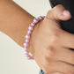 Powder and Pearls - Purple - Paparazzi Bracelet Image