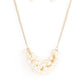 Grandiose Glimmer - Gold - Paparazzi Necklace Image