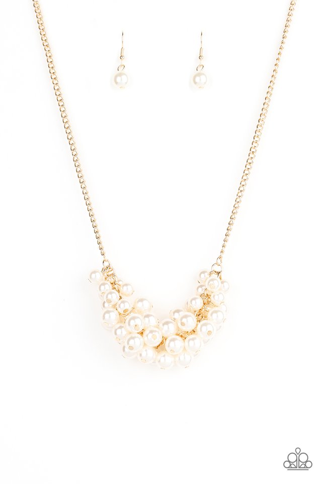 Grandiose Glimmer - Gold - Paparazzi Necklace Image