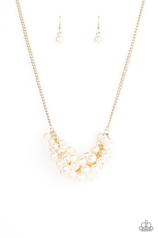 Grandiose Glimmer - Gold - Paparazzi Necklace Image