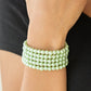 Pearl Bliss - Green - Paparazzi Bracelet Image