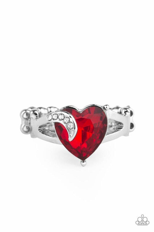Paparazzi Ring ~ Romantic Reverie - Red