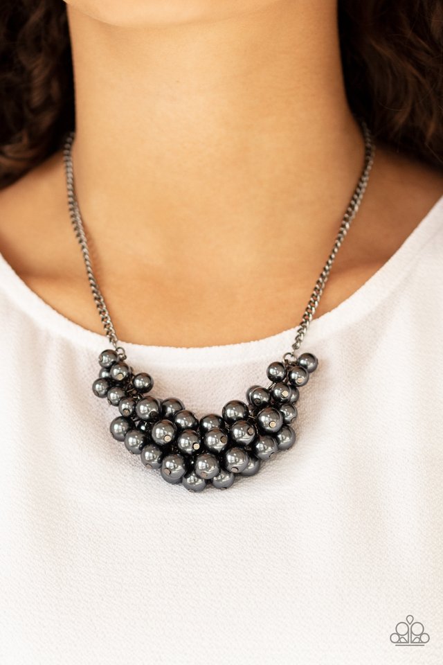Grandiose Glimmer - Black - Paparazzi Necklace Image