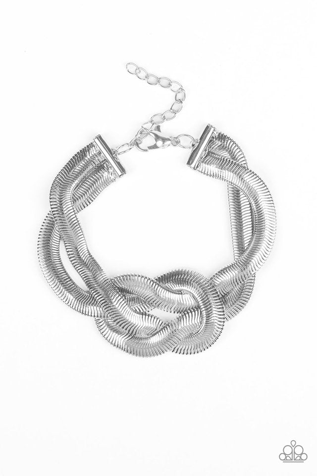 To The Max - Silver - Paparazzi Bracelet Image