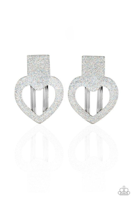 Paparazzi Hair Accessories ~ Glitter-Hearted - Multi