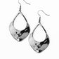 Dig Your Heels In - Black - Paparazzi Earring Image