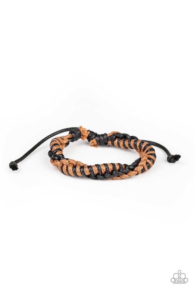Outdoor Expedition - Brown - Paparazzi Bracelet Image