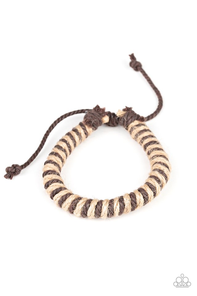 Island Hopper - Brown - Paparazzi Bracelet Image
