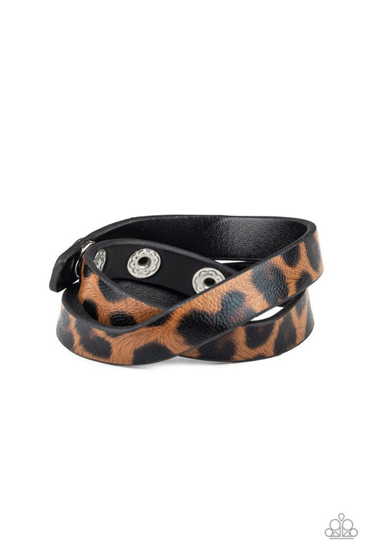 All GRRirl - Brown - Paparazzi Bracelet Image