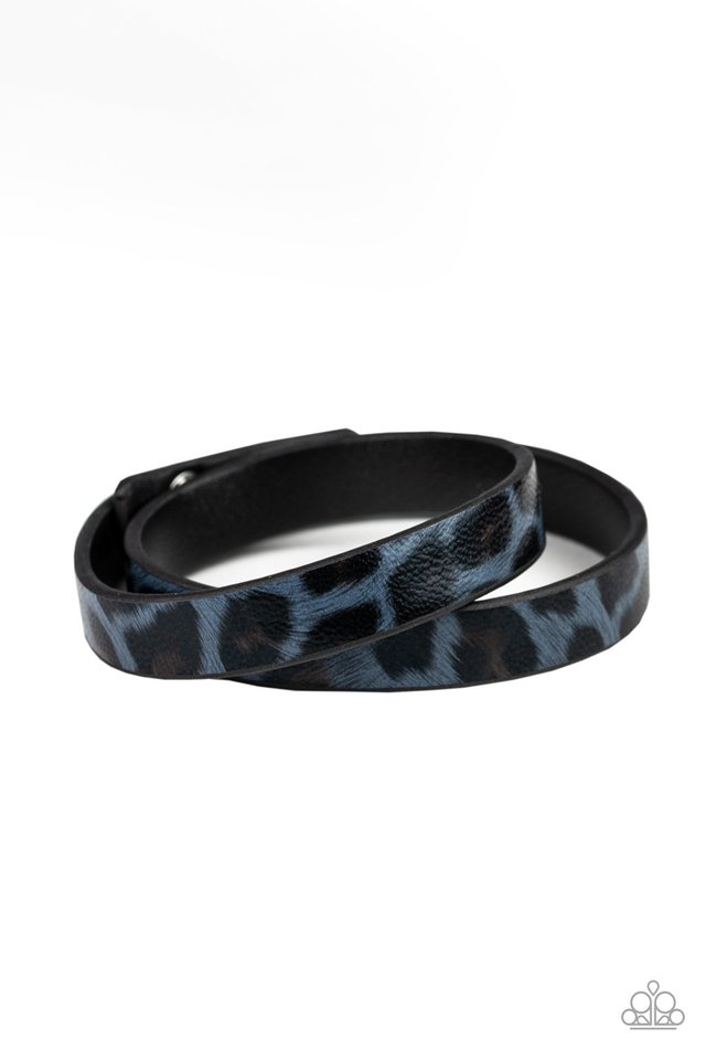 All GRRirl - Blue - Paparazzi Bracelet Image