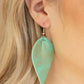 Enchanted Shimmer - Green - Paparazzi Earring Image