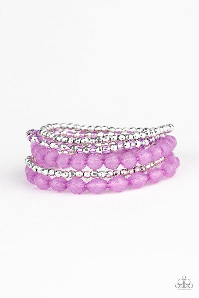 Sugary Sweet - Purple - Paparazzi Bracelet Image