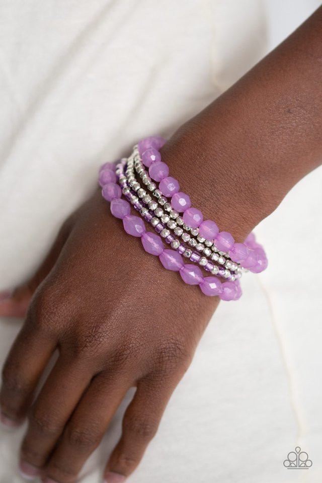 Sugary Sweet - Purple - Paparazzi Bracelet Image