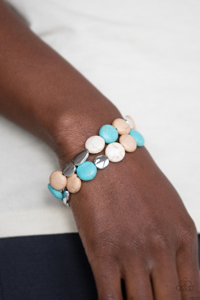 Simply Sedimentary - Multi - Paparazzi Bracelet Image