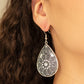 Banquet Bling - White - Paparazzi Earring Image