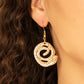 Statement Swirl - Gold - Paparazzi Necklace Image