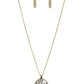 Well-Rooted - Brass - Paparazzi Necklace Image