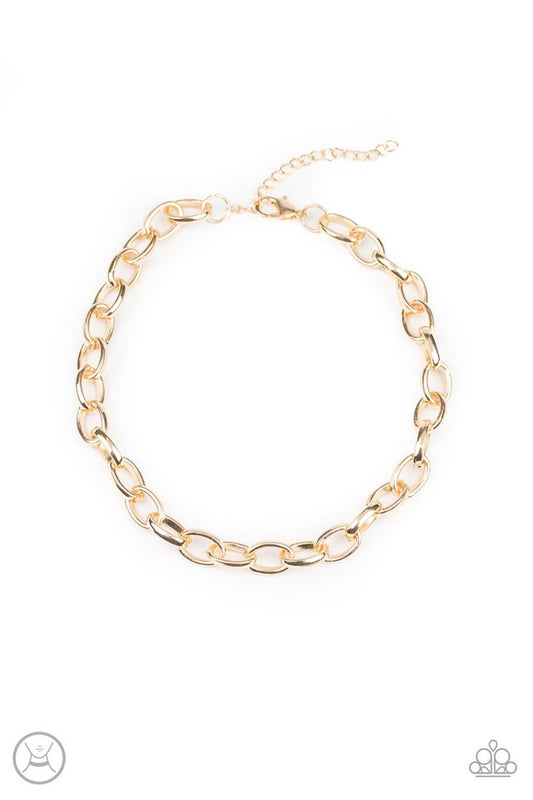 Urban Uplink - Gold - Paparazzi Necklace Image