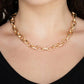 Urban Uplink - Gold - Paparazzi Necklace Image