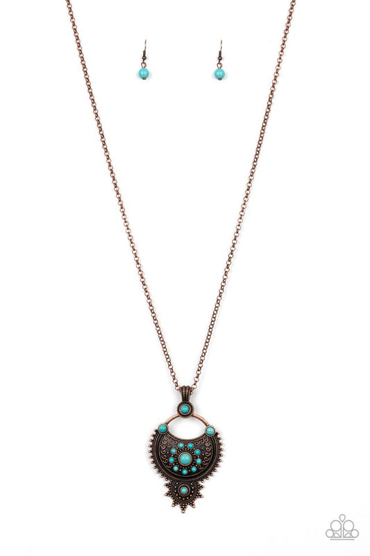 Solar Energy - Copper - Paparazzi Necklace Image
