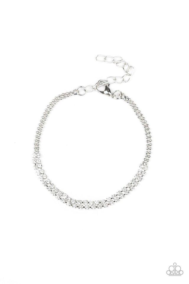 Paparazzi Bracelet ~ All Dolled Up - White