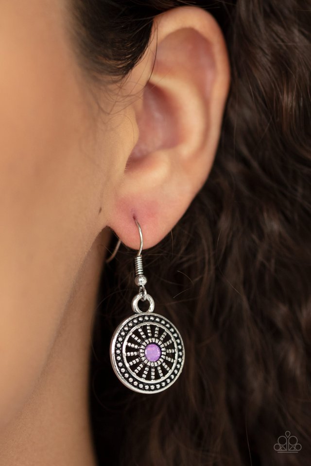 Whats Your Star Sign? - Purple - Paparazzi Necklace Image