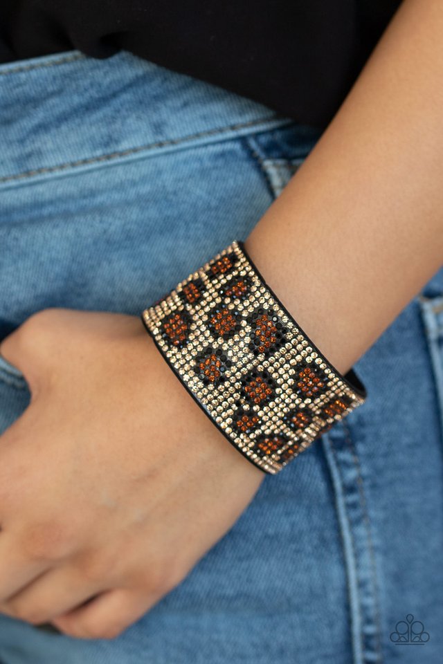 Cheetah Couture - Brown - Paparazzi Bracelet Image