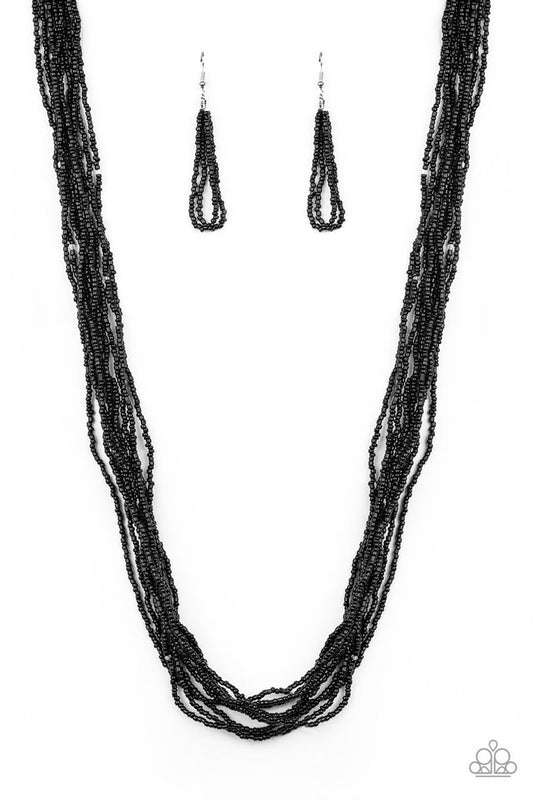 Congo Colada - Black - Paparazzi Necklace Image
