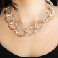 The Challenger - Silver - Paparazzi Necklace Image