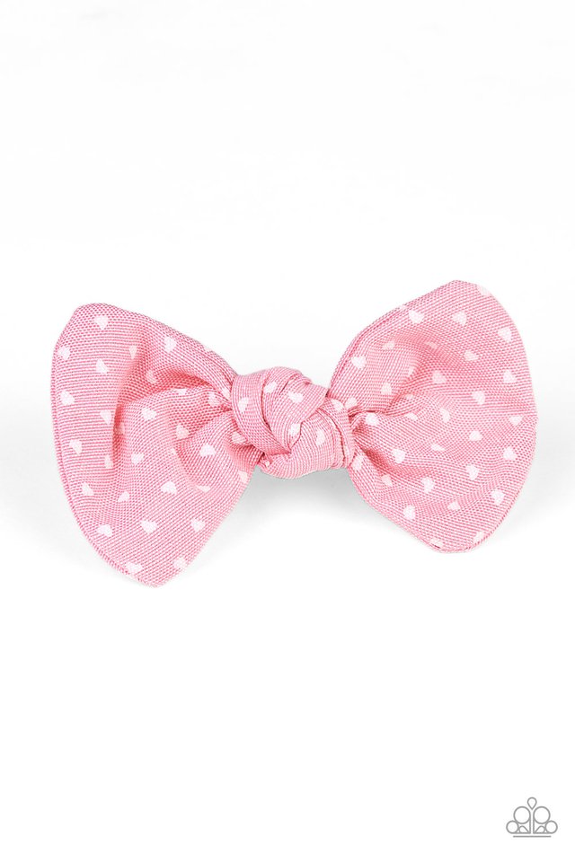 BOW a Kiss - Pink - Paparazzi Hair Accessories Image