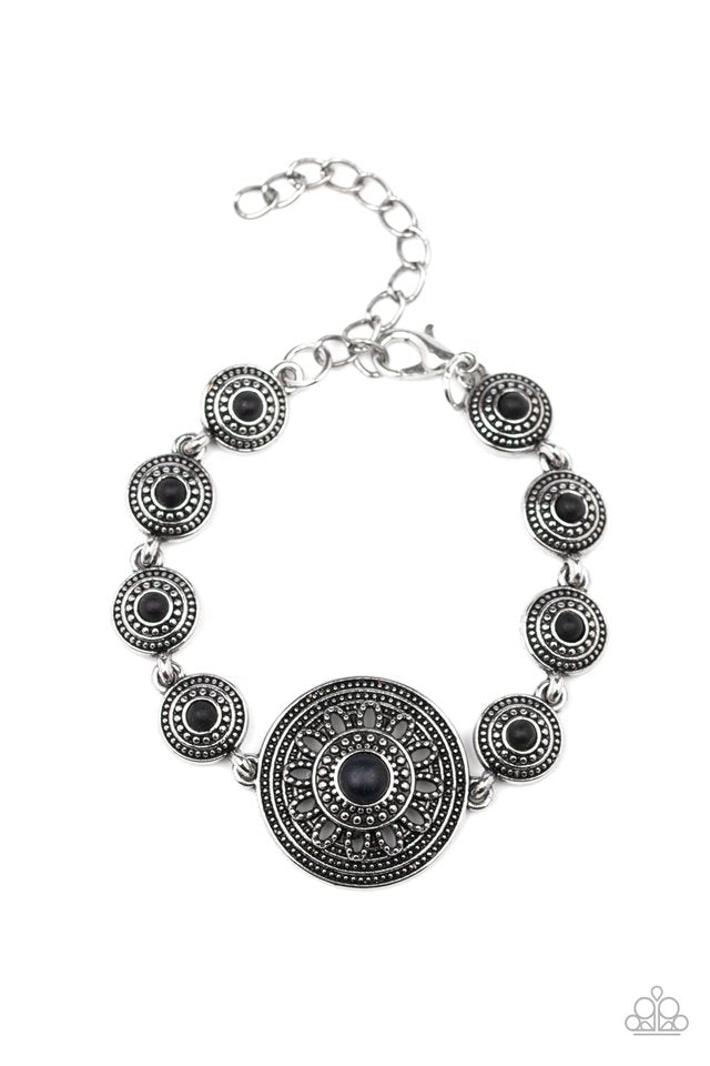 Rustic Renegade - Black - Paparazzi Bracelet Image
