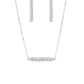 Timelessly Twinkling - White - Paparazzi Necklace Image