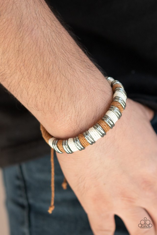 Eco Explorer - Brown - Paparazzi Bracelet Image