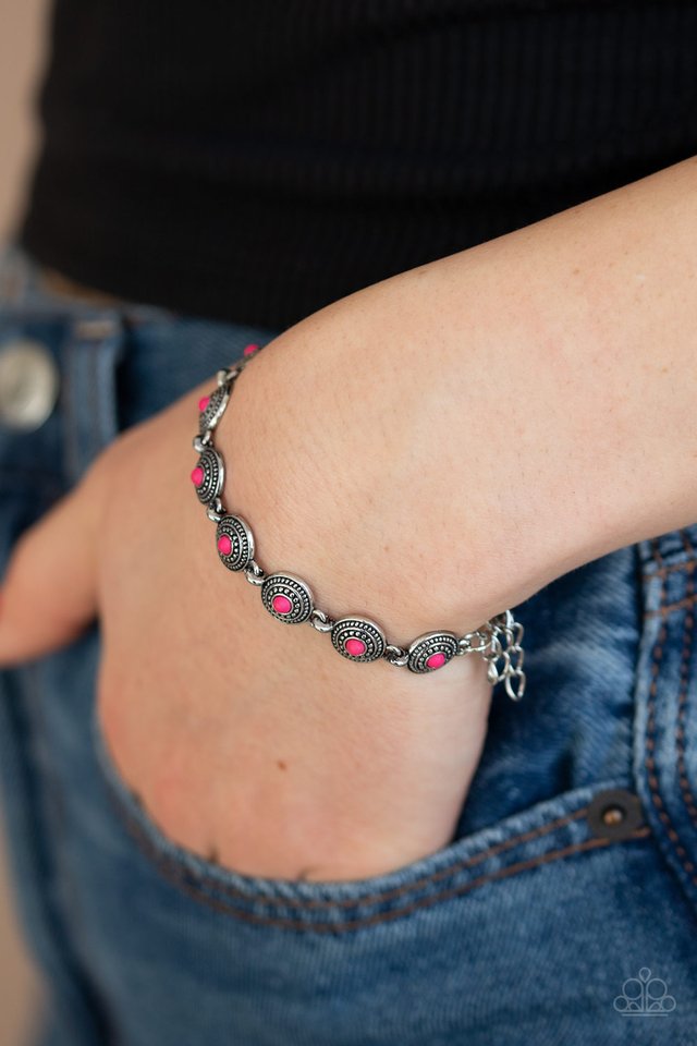 Cactus Paradise - Pink - Paparazzi Bracelet Image