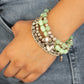 No CHARM Done - Green - Paparazzi Bracelet Image