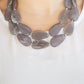 Colorfully Calming - Silver - Paparazzi Necklace Image