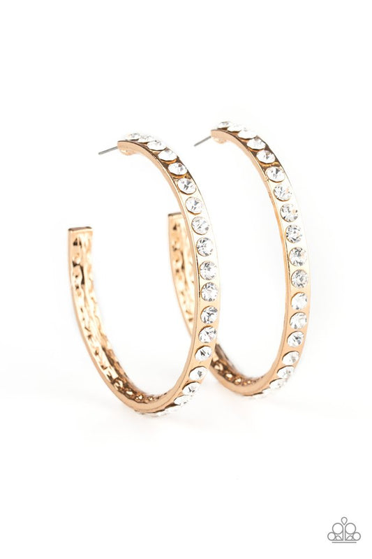 Global Gleam - Gold - Paparazzi Earring Image