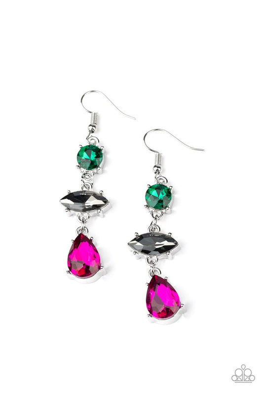 Starlet Twinkle - Multi - Paparazzi Earring Image