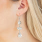 Starlet Twinkle - White - Paparazzi Earring Image