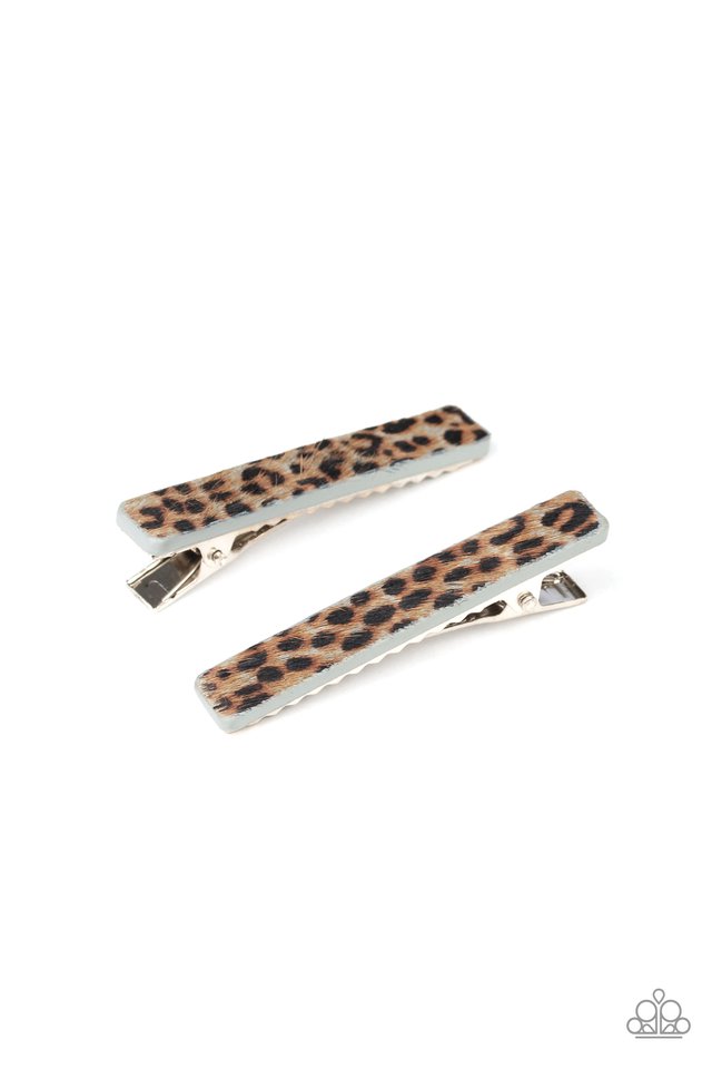 Going GRR-eat Lengths - Silver - Paparazzi Hair Accessories Image