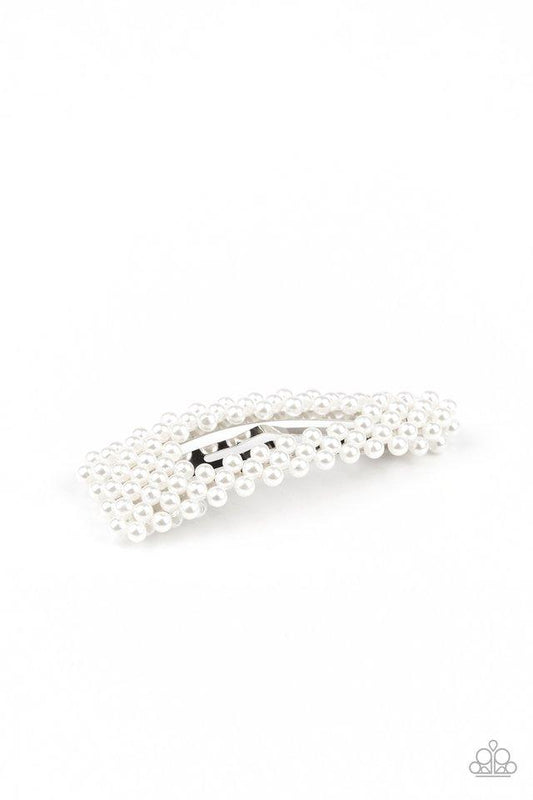 Paparazzi Hair Accessories ~ Pearl Persuasion - White